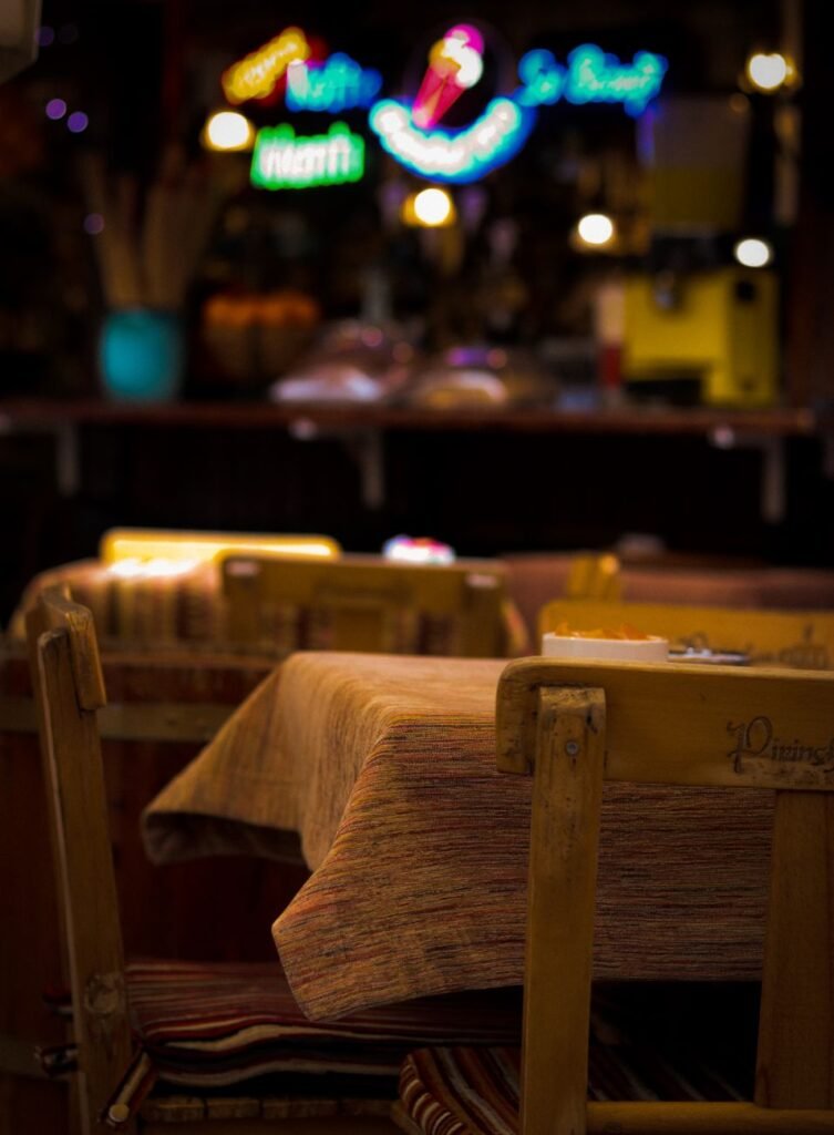Restaurant website design showcasing an inviting Edmonton dining room